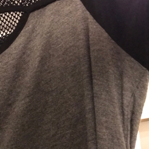 Torrid peekaboo illusion fishnet top - Picture 6 of 7